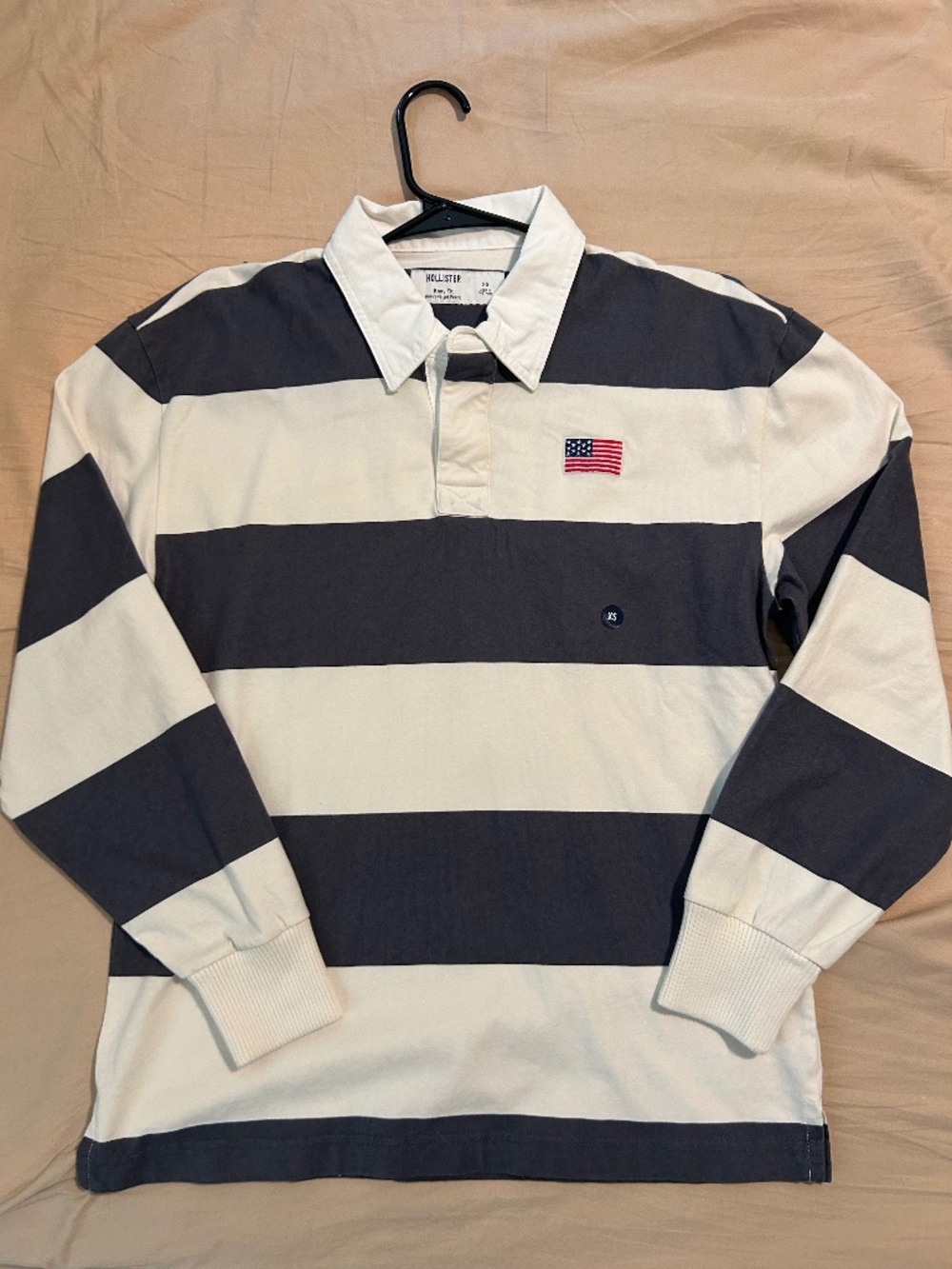 NWT Hollister Long Sleeve Polo XS